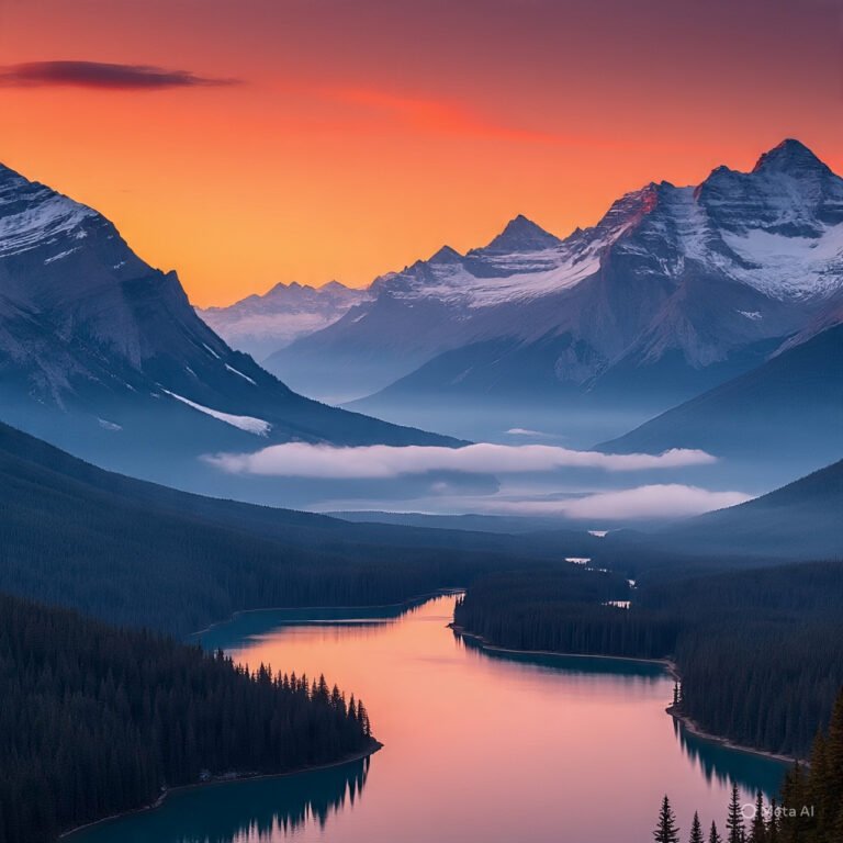Sunrise in Canada