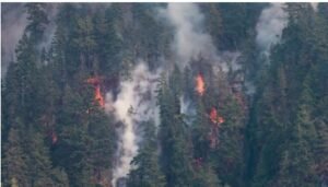 Fire in British Columbia