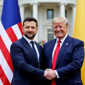 Trump and Zelenskyy