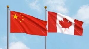 canada china flag