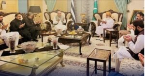 JUI and PTI delegations meet