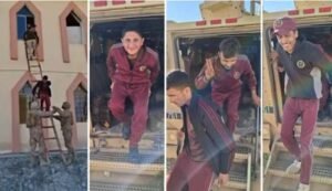 Cadets are being rescued from Wana Cadet College.