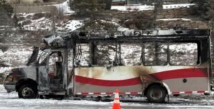 19 Calgary Transit shuttle buses pulled after one destroyed by fire