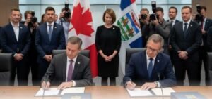 Agreement between Alberta and the federal government