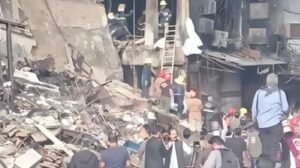 Scenes of the Gul Plaza disaster