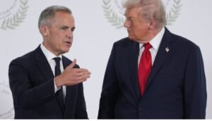 Trump and Mark Carney