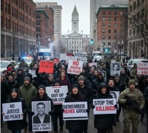 Violent protests in America