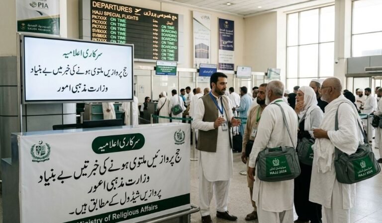 Hajj Flights Ministry of Religious Affairs