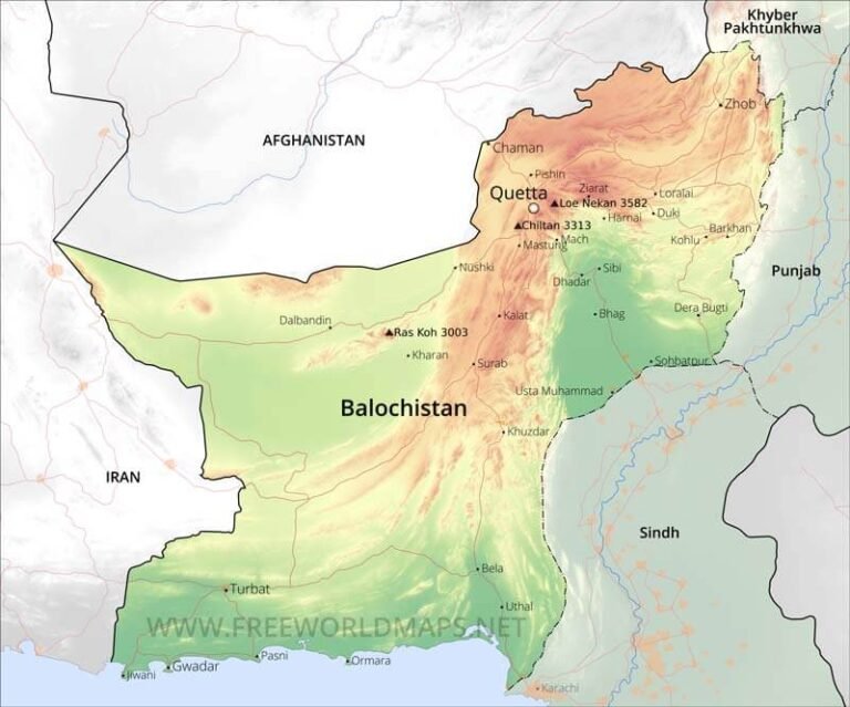 پاکستان کا بلوچستان(تحریر۔ قرات العین حیدر)